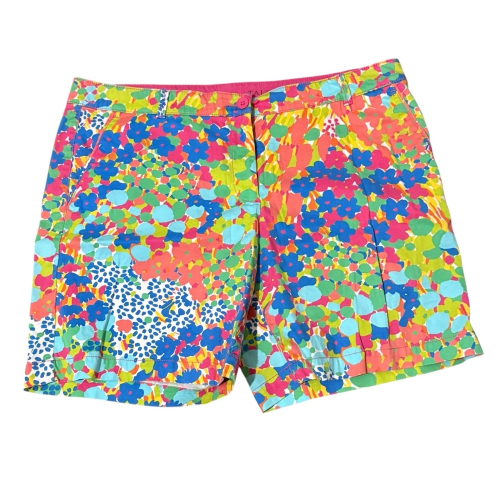 Talbots Colorful Floral Weekend Shorts
